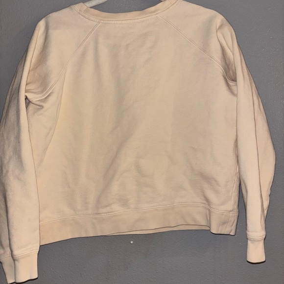 Sezane La Chamade Sweatshirt Cream / Red - Size S - Picture 6 of 6